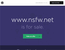 Tablet Screenshot of nsfw.net